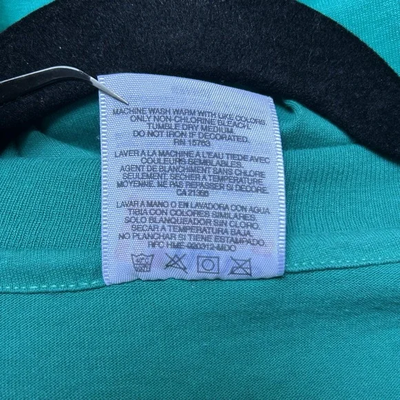 VTG 90s Hanes 50/50 Single Stitch Mens Large Silver Shooting Stars Tee Shirt NOS - Picture 7 of 7